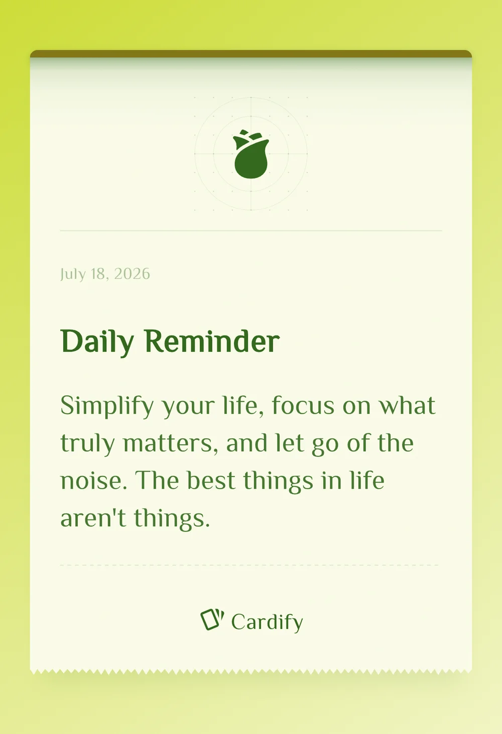 Daily Thought