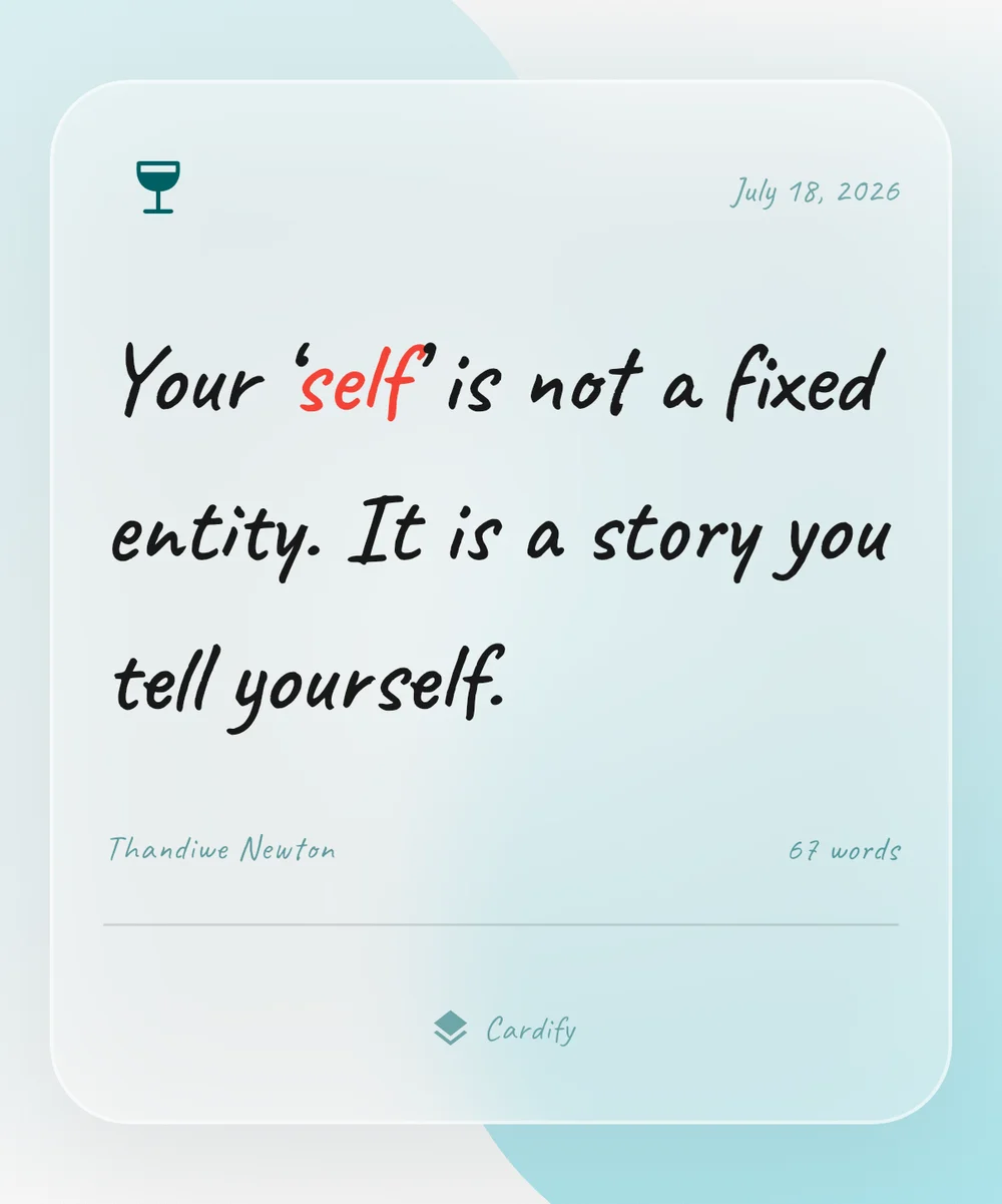Minimal Quote