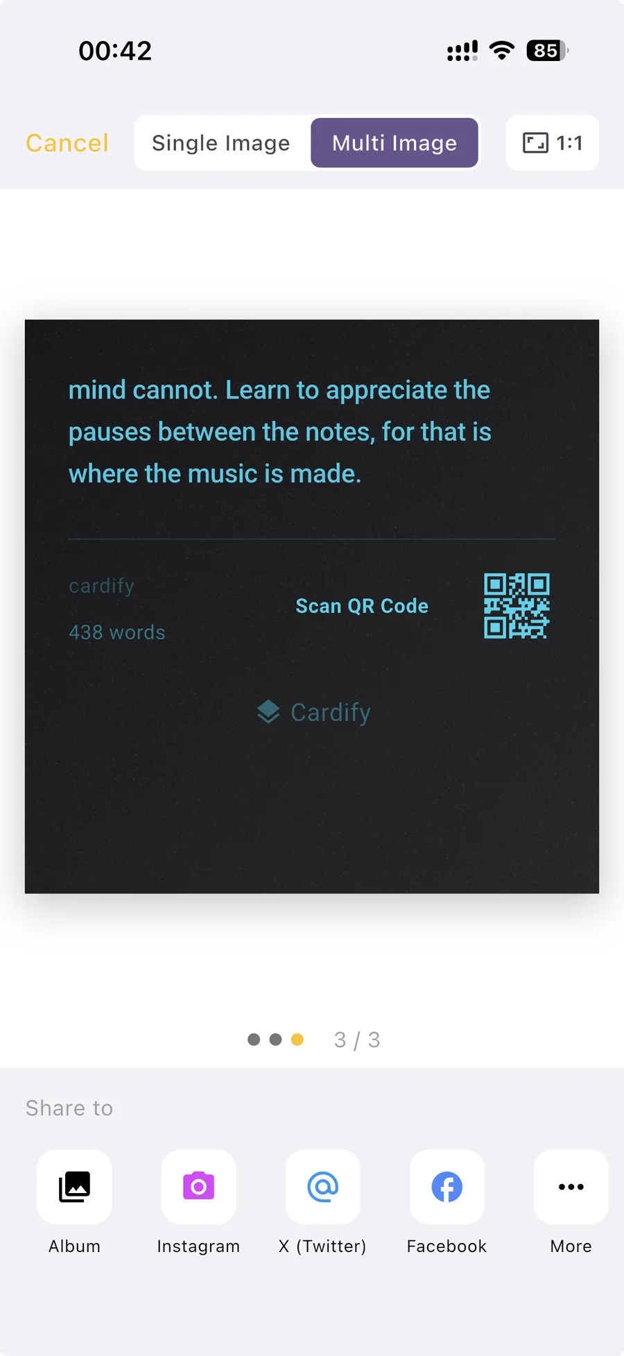 第3页 — 结语与二维码